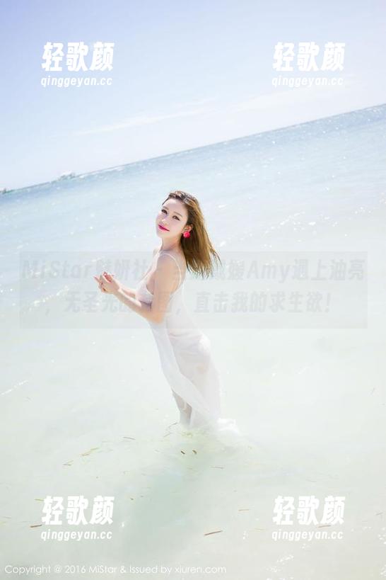 MiStar魅妍社 - 当斯戴媛Amy遇上油亮，无圣光的套图，直击我的求生欲！