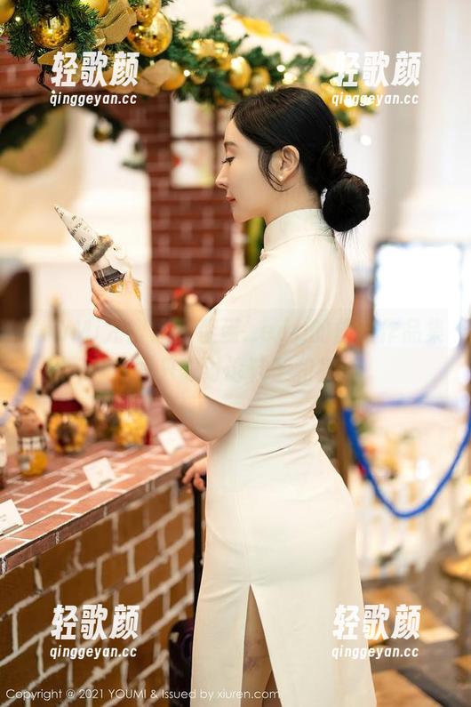 YouMi尤蜜荟 - 蛋蛋_egg的旗袍作品集：我只想讨论鞋子和裙摆