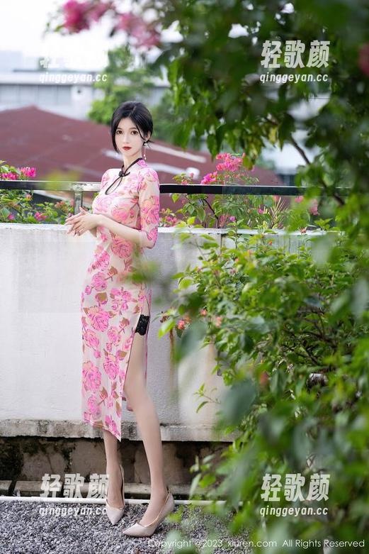秀人网-韩静安 秀人网 - 私拍图包:韩静安穿上体操服,运动员的气质分分钟上线!