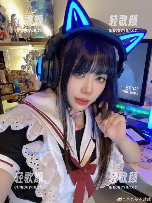 阿九从不咕咕的水手服图集更新，真是让人又爱又恨啊～